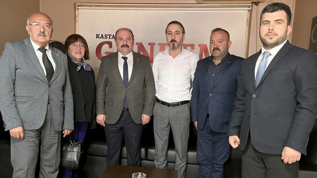 MHP Merkez İlçe'den Gazetemize Ziyaret
