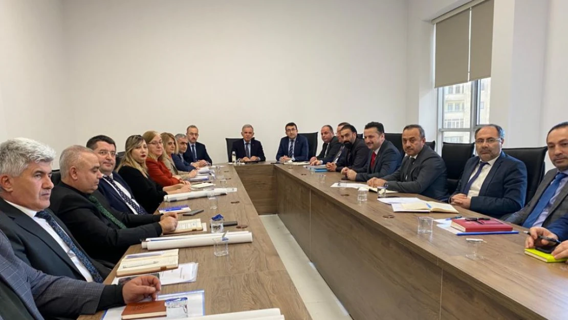 Milli Eğitim'de değerlendirme toplantısı yapıldı
