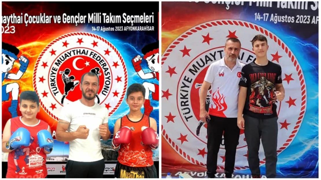 Muay Thaide sporcularımız Milli takımda