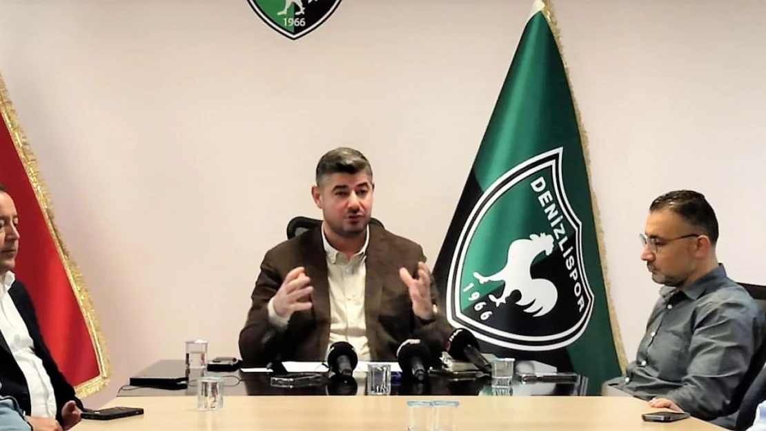 Muhtemel rakip Denizlispor'un yönetiminde bayrak değişimi