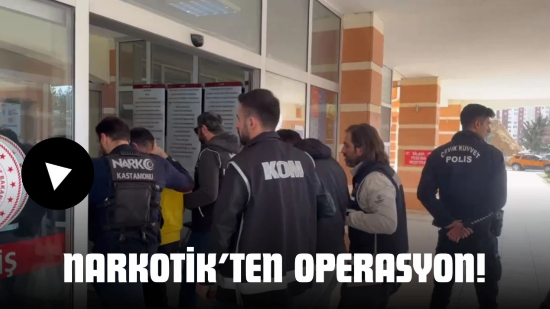 Narkotik'ten Operasyon: 3 Tutuklama