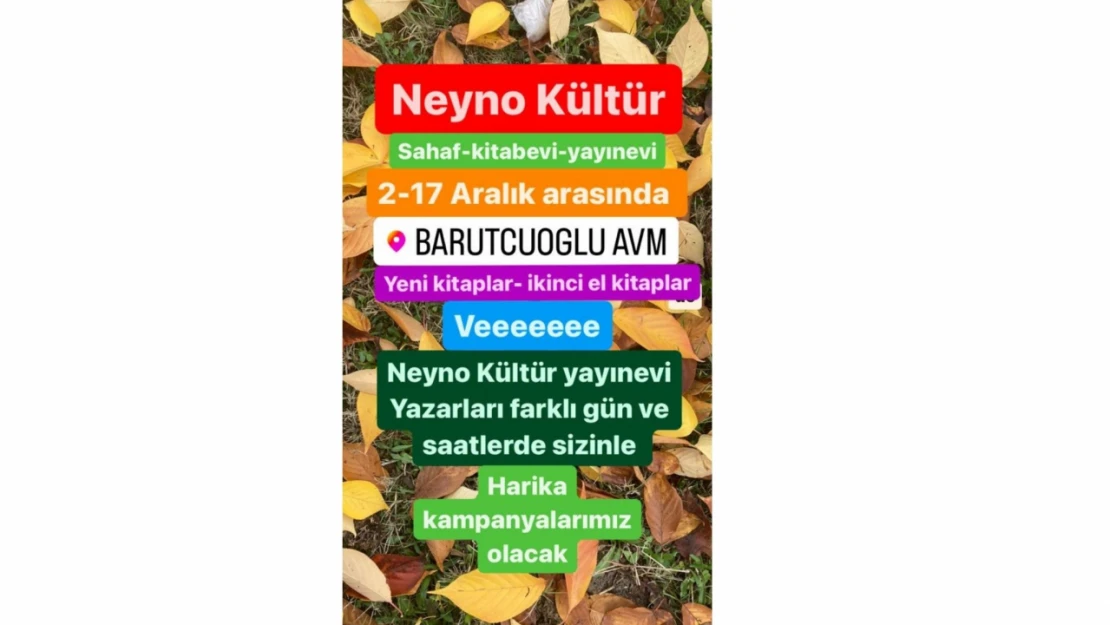 Neyno Kültür'den Büyük Etkinlik