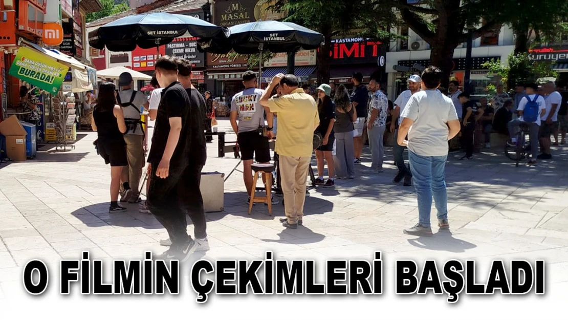 O Filmin Çekimleri Başladı