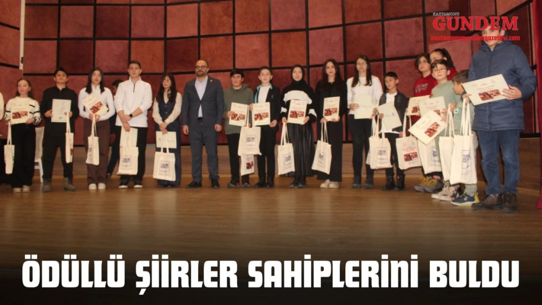 Ödüllü Şiirler Sahiplerini Buldu