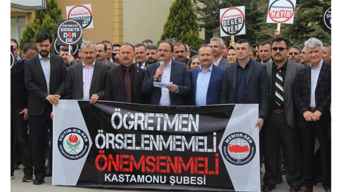 'Öğretmen örselenmemeli, önemsenmeli'