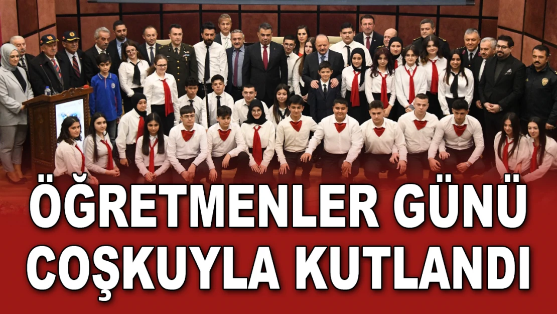 Öğretmenler Günü Coşkuyla Kutlandı