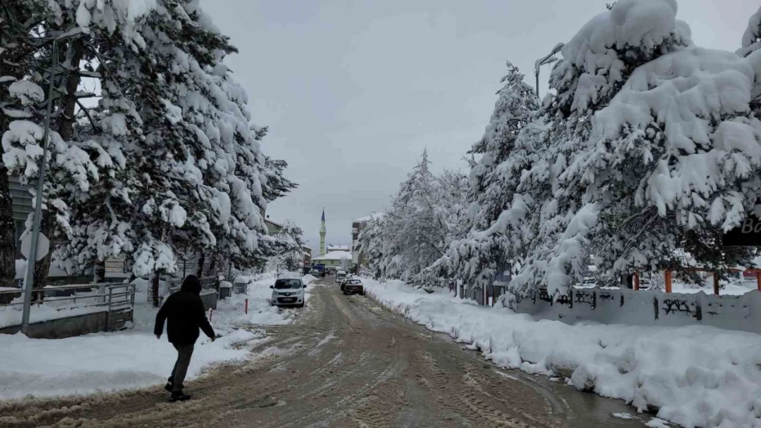 Kar Kalınlığı 60 Santimetreye Ulaştı