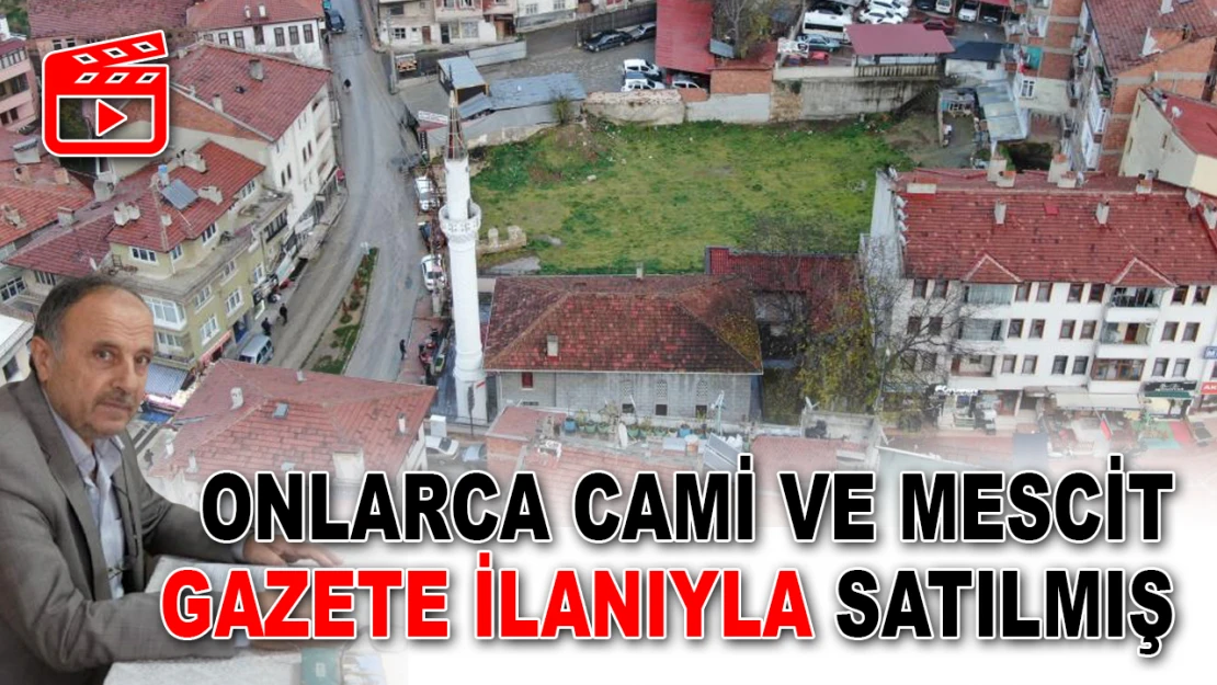 Onlarca Cami Ve Mescit Gazete İlanıyla Satılmış