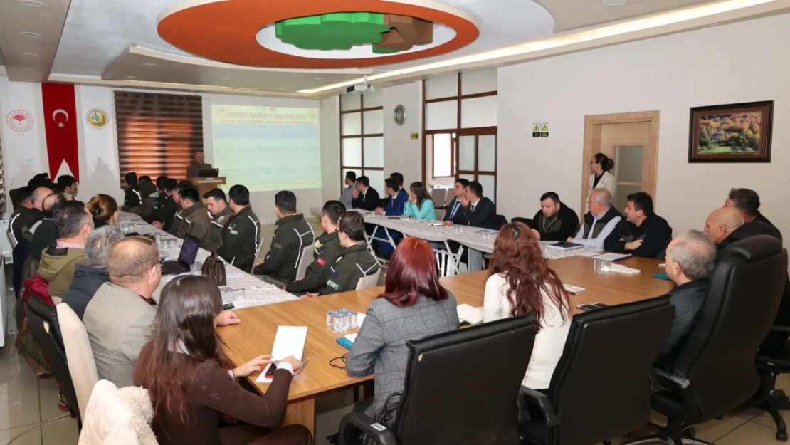 Orman, Azdavay'da 2024 Programlarını Değerlendirdi