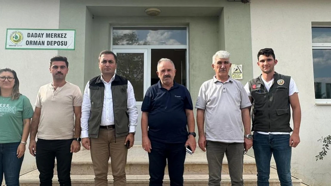 Orman emvali deposunu incelediler