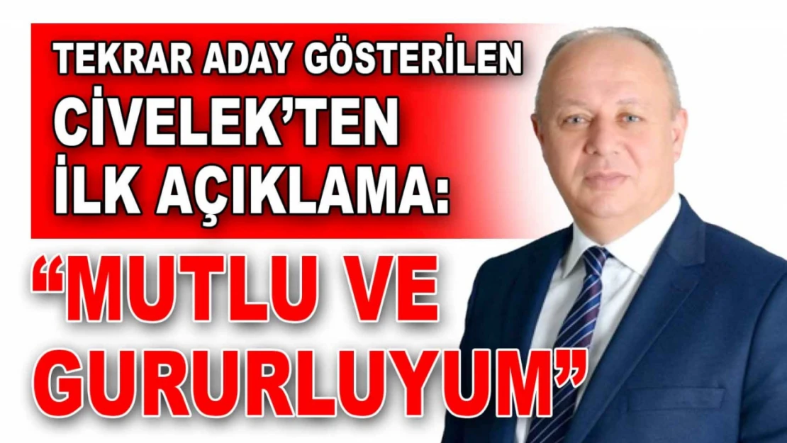 Osman Nuri Civelek'ten İlk Açıklama