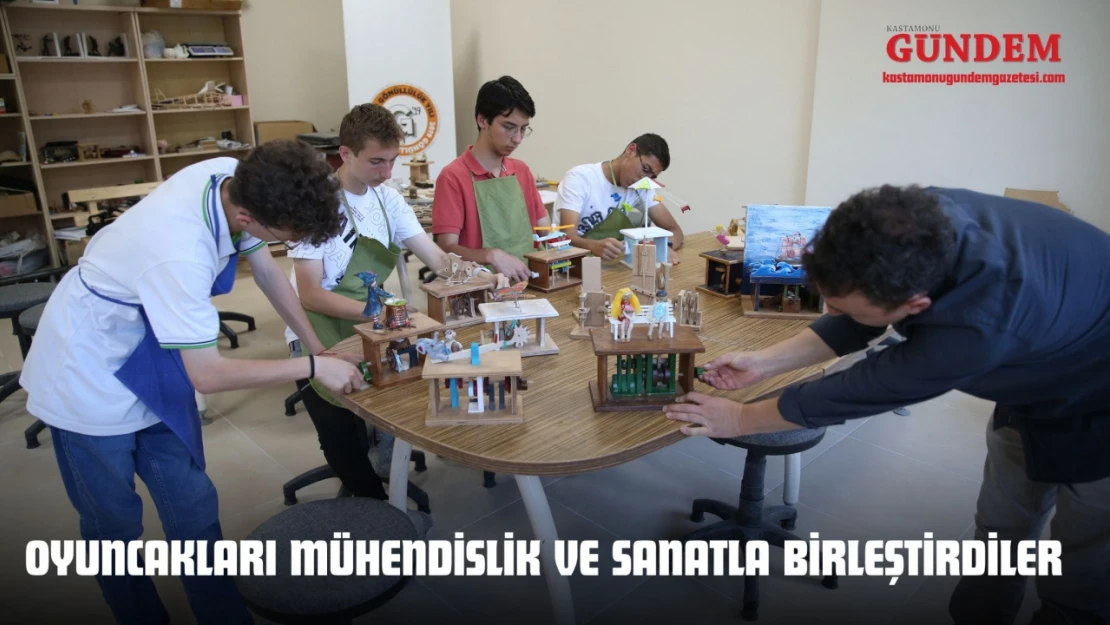 Oyuncakları Mühendislik Ve Sanatla Birleştirdiler