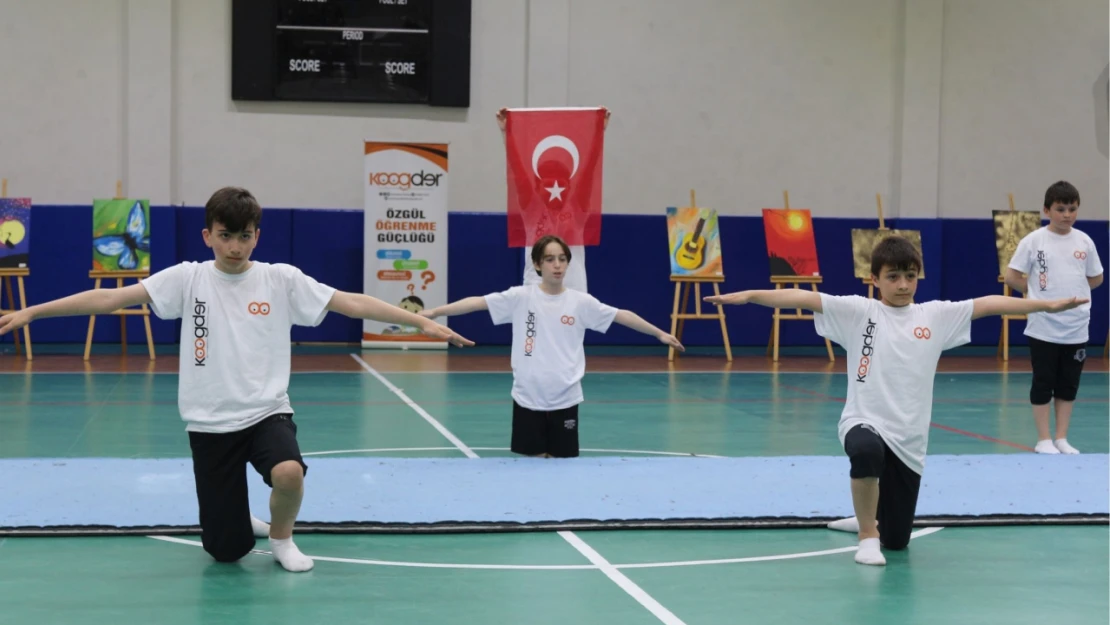 Özgül öğrenme güçlüğü yaşayan çocuklar hünerlerini sergiledi