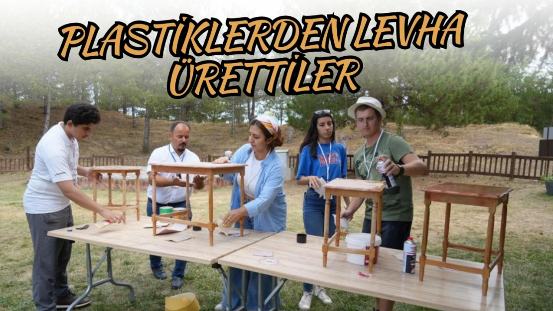 Plastiklerden Levha Ürettiler