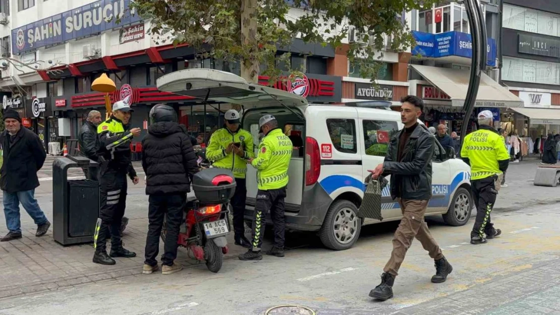 Polis, Sürücülere Göz Açtırmadı