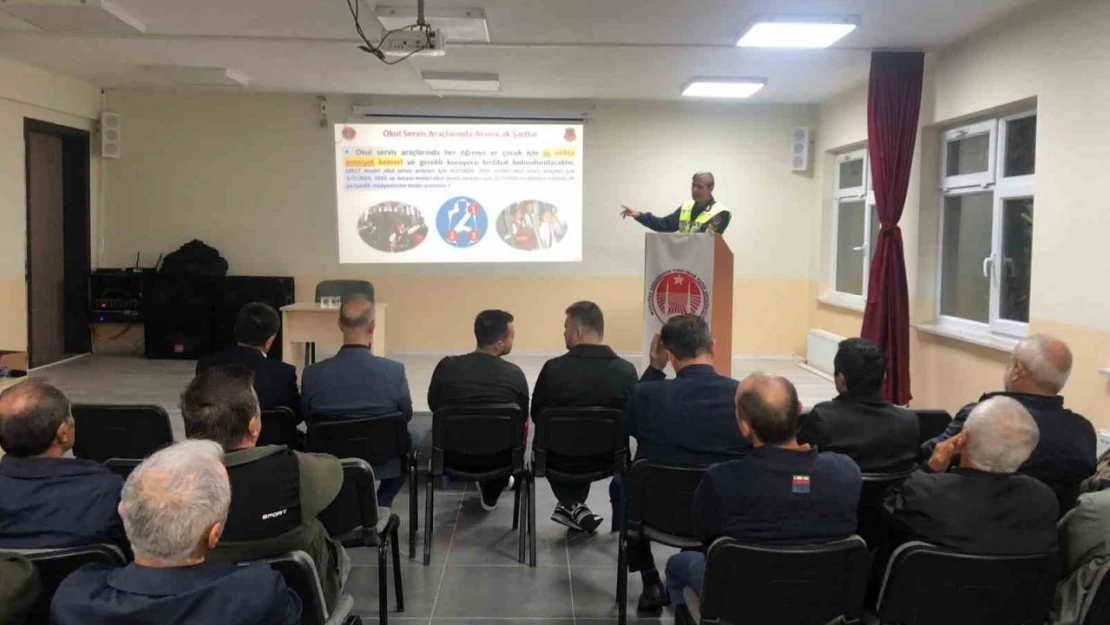 Bolu'da Servis Şoförlerine Eğitim
