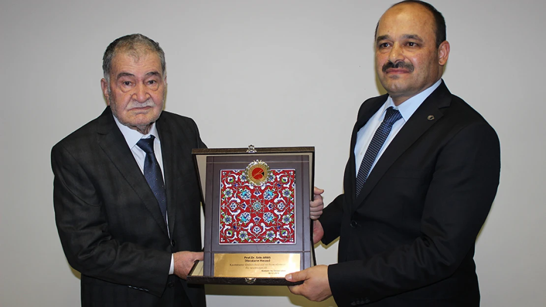Prof. Dr. Sıtkı Aras, emekli oldu