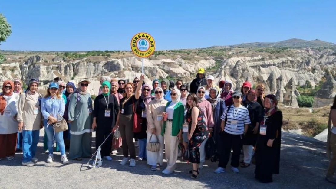 Pursaklar'ın hanımları tarihe tanıklık ediyor