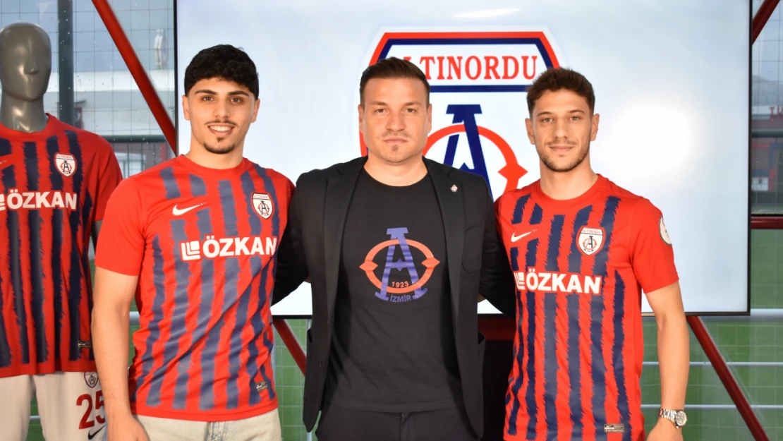 Rakip Altınordu'dan 2 Takviye