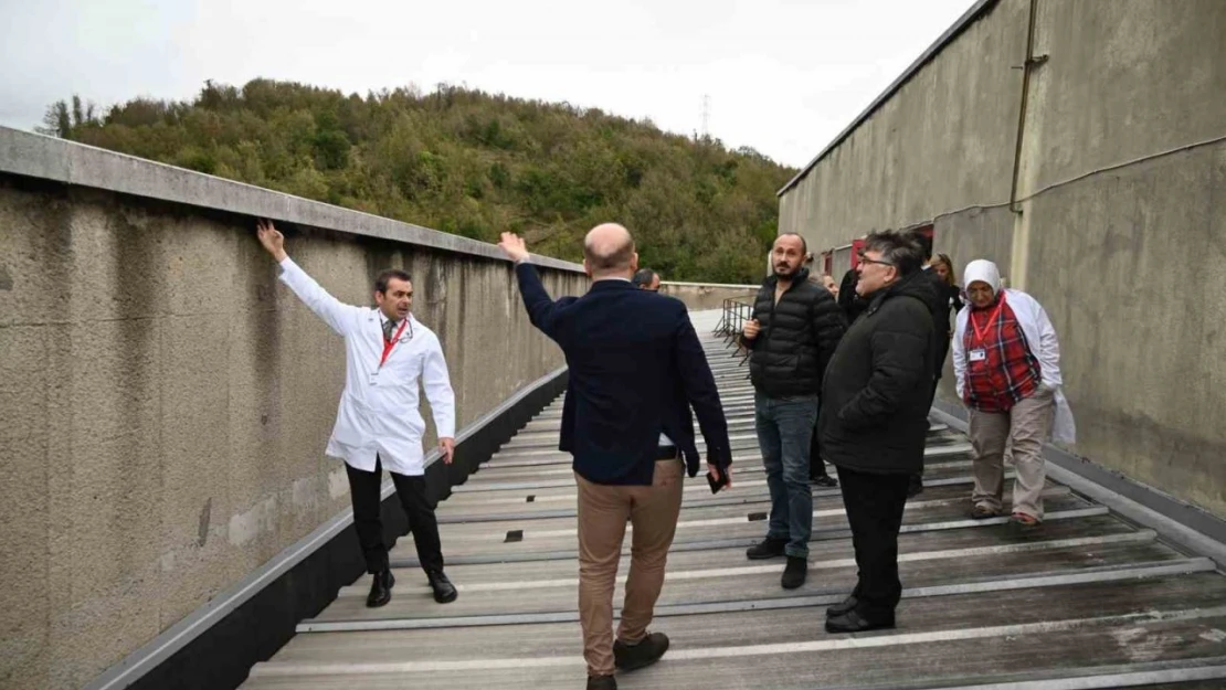 Rektör Özölçer'den Üniversite Hastanesi'ne Ziyaret