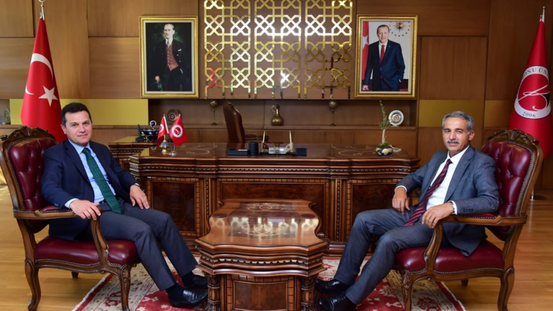 Rektör Topal'a ziyaretler sürüyor