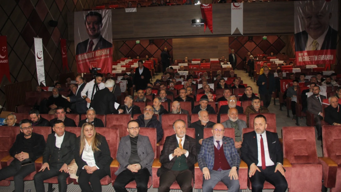 Saadet Partisi Genel Kurulu'nu Gerçekleştirdi