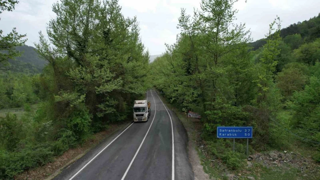 Safranbolu'daki Ağaç Tüneli Hayran Bırakıyor