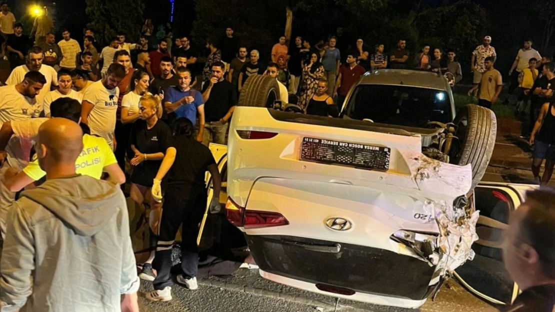 Sahil Yolunda Kaza! Yaralılar Var