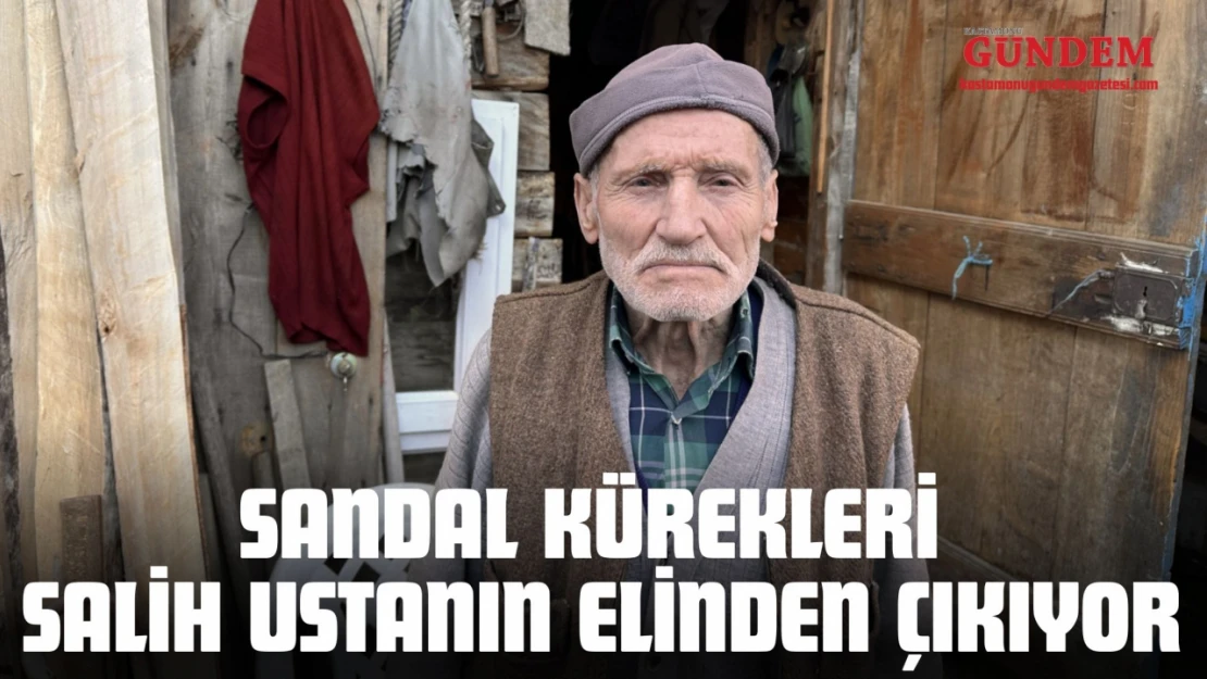 Sandal Kürekleri Salih Ustanın Elinden Çıkıyor