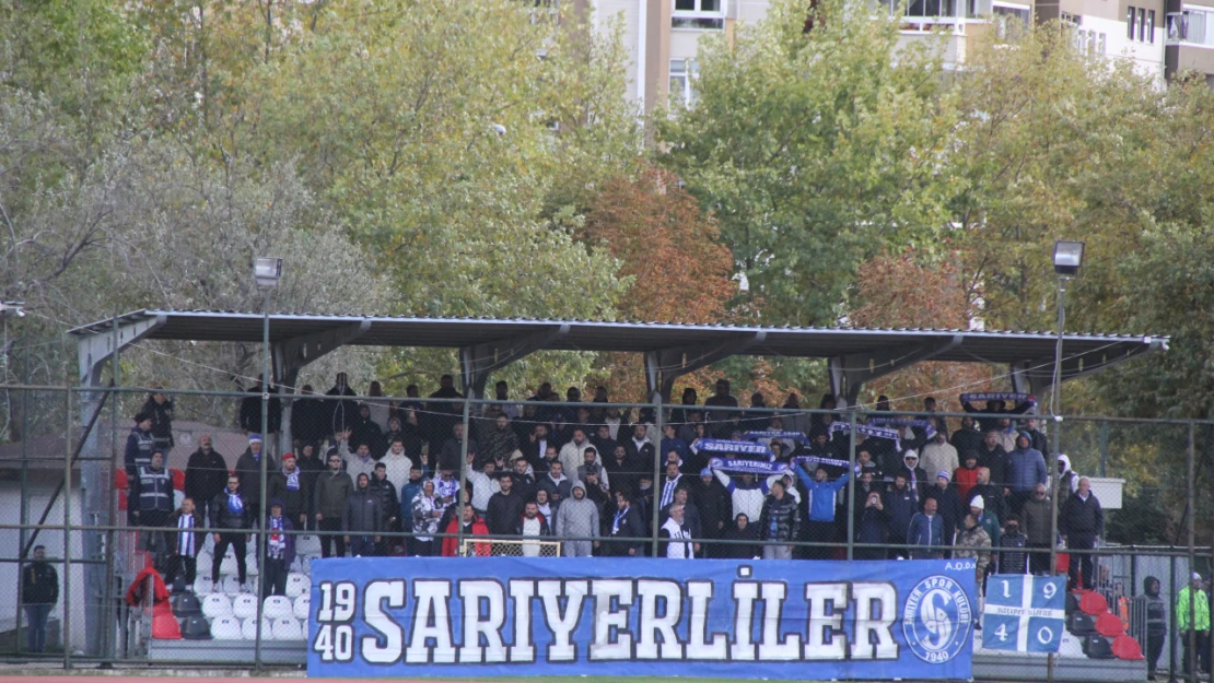 Sarıyer Taraftarı Gazi'deydi