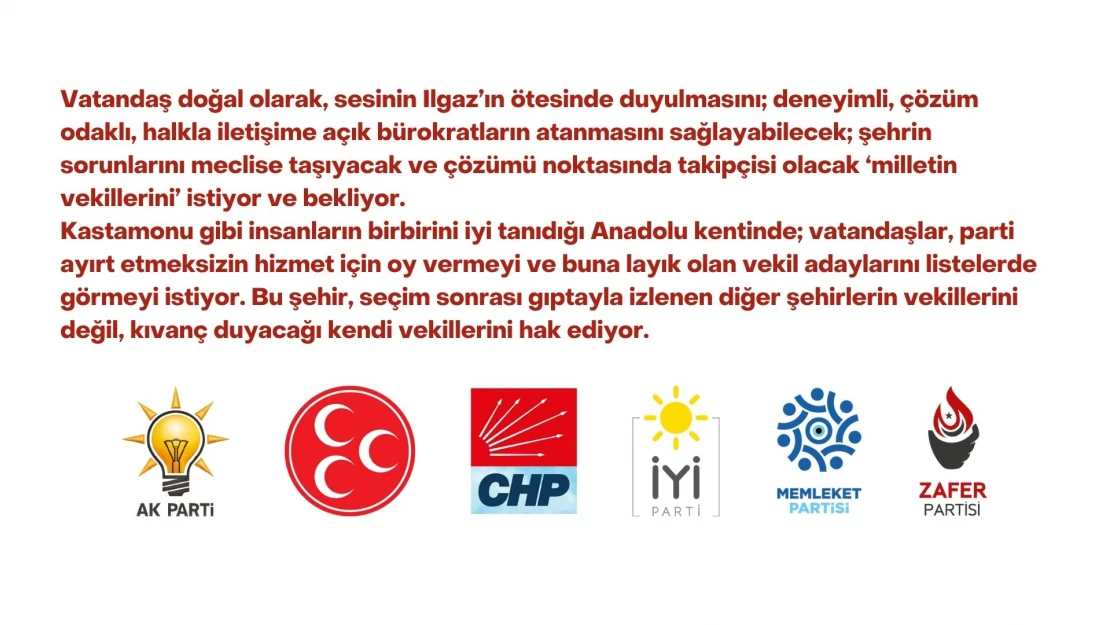 Seçim öncesi yerel gündem