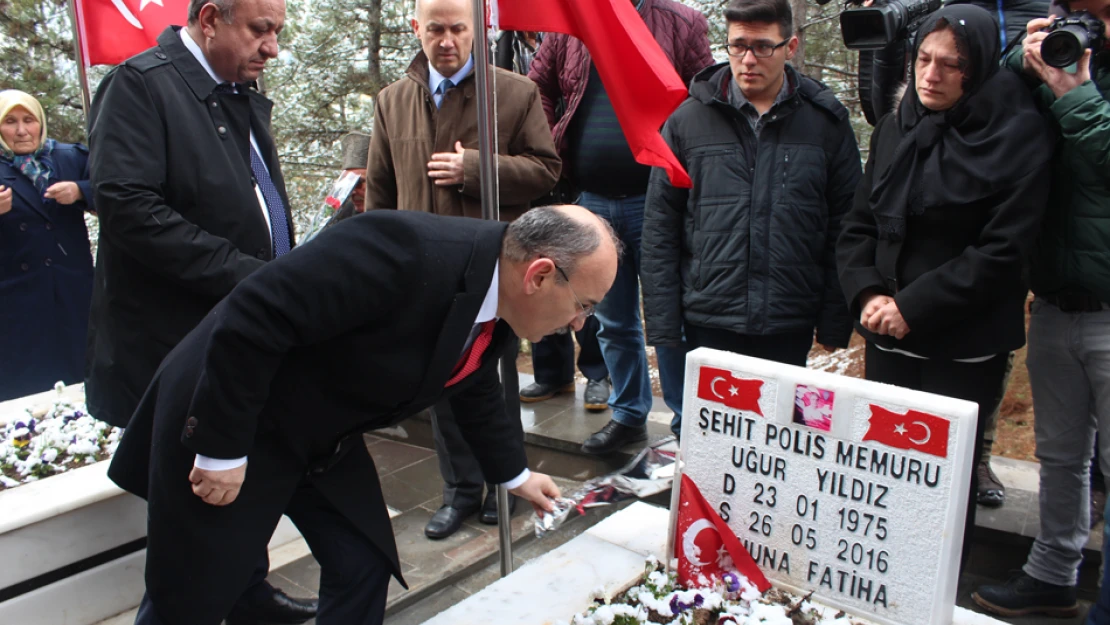 Şehit Polis Uğur Yıldız unutulmadı