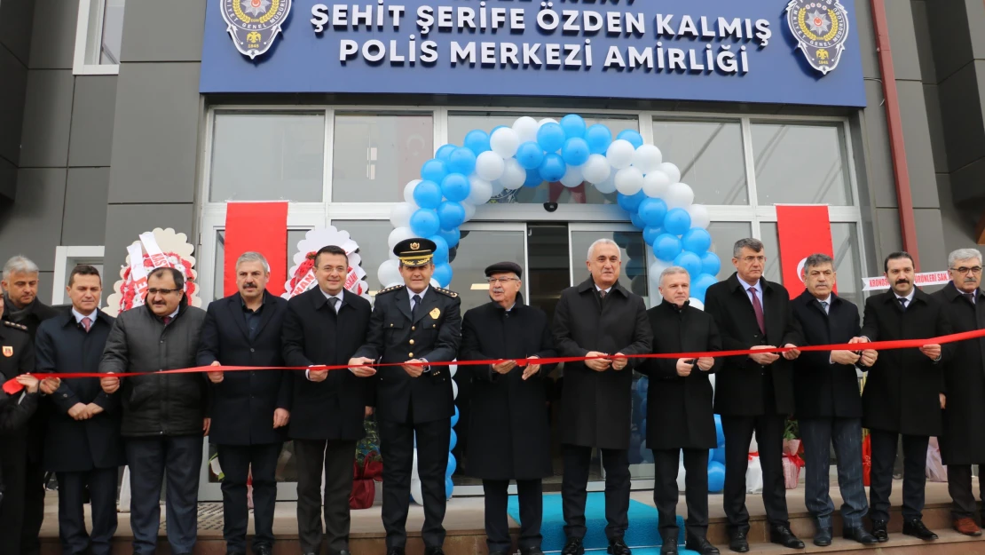 Şehit Şerife Özden Kalmış Polis Merkezi açıldı