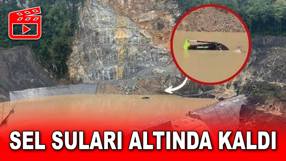 Sel Suları Altında Kaldı