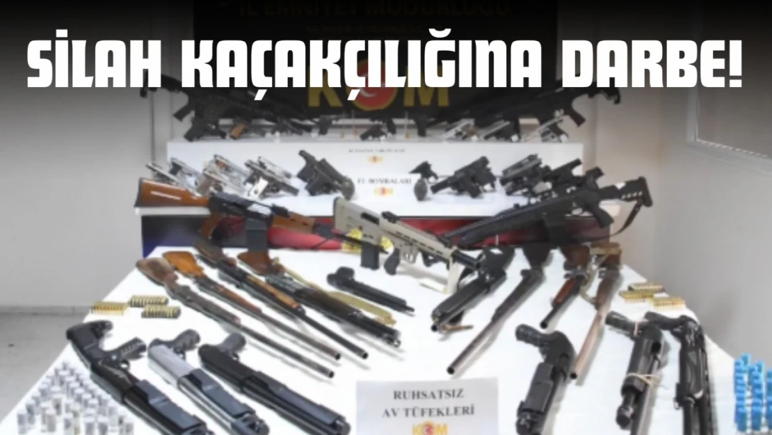 Silah Kaçakçılığına Darbe!