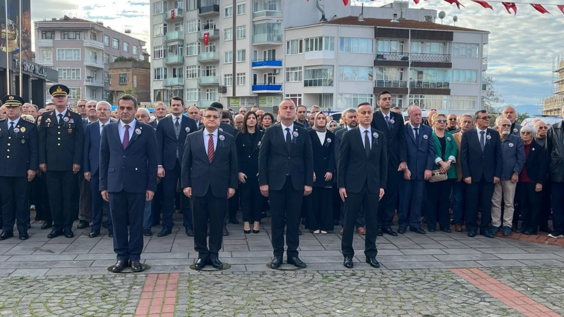 Sinop'ta 10 Kasım Töreni