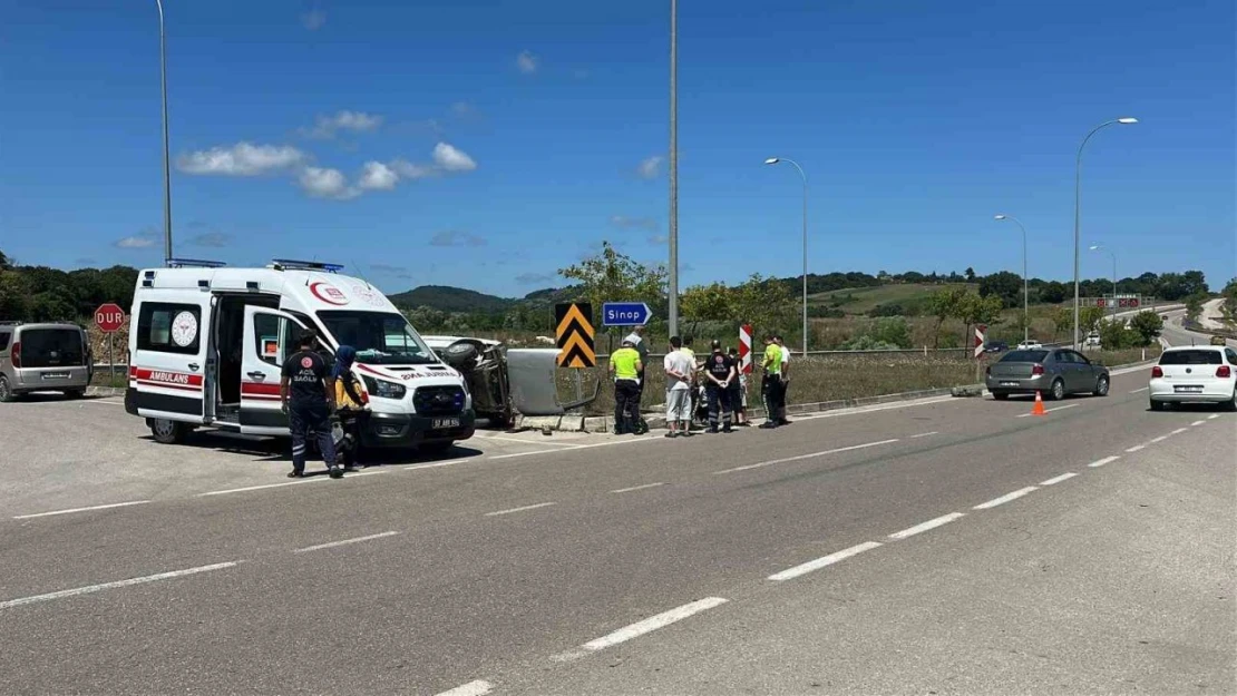 Sinop'ta Kaza: Yaralılar Var