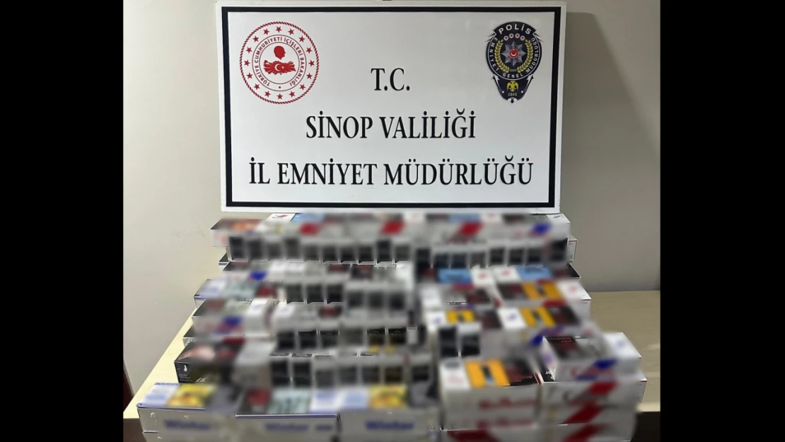 Sinop'ta 24 Bin 980 Makaron Ele Geçirildi