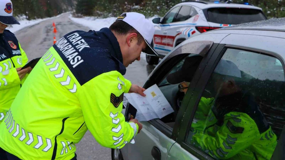 Sinop'ta Sürücülere Güvenli Sürüş Bilgilendirmesi