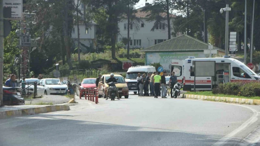 Sinop'ta Trafik Kazası: 1 Yaralı