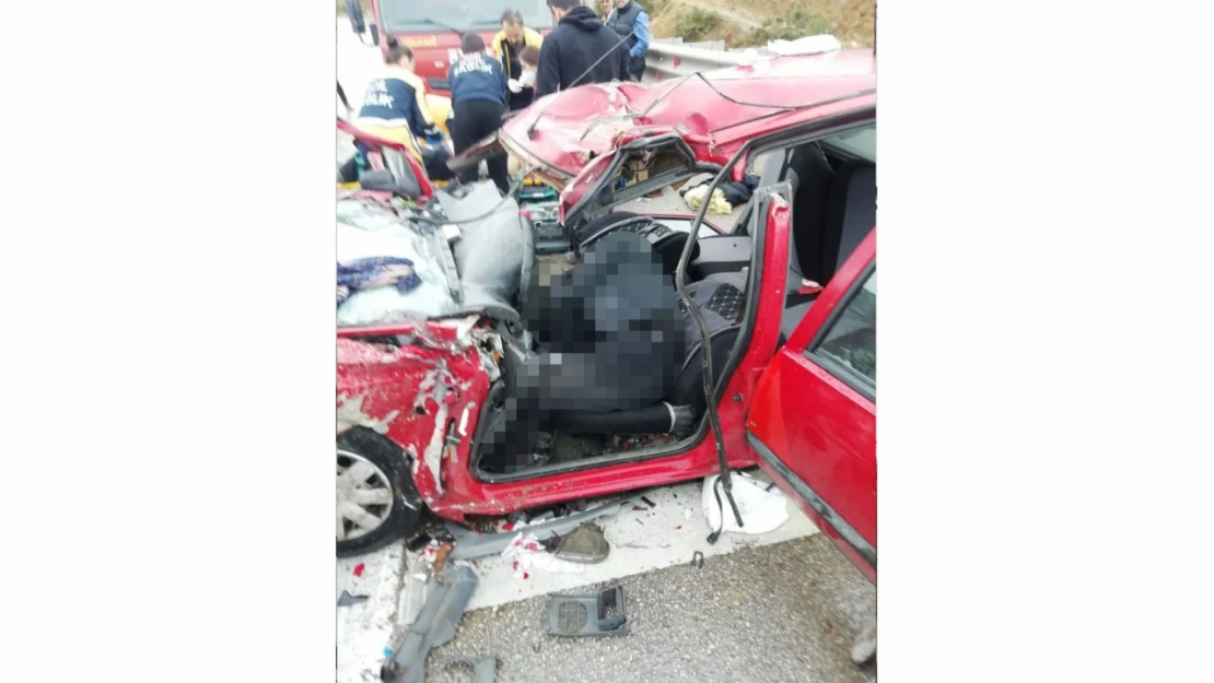 Sinop'ta yürek burkan kaza: 4 ölü, 1 yaralı