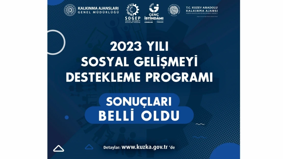 SOGEP Programı sonuçları açıklandı