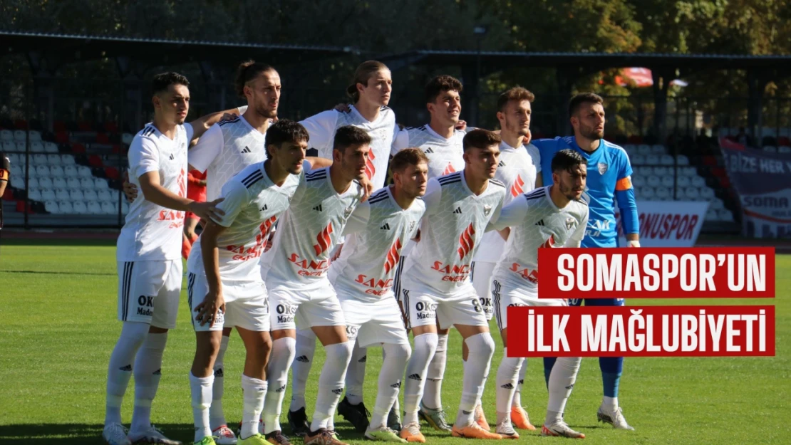 Somaspor ilk mağlubiyetini Kastamonuspor'a karşı aldı