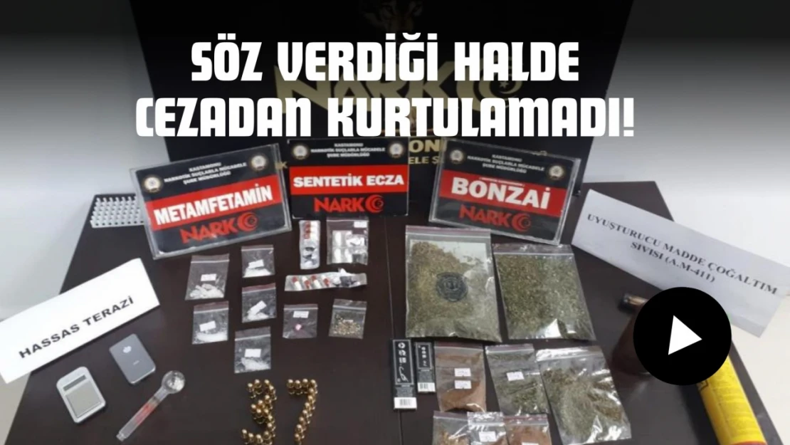 Söz Verdiği Halde Cezadan Kurtulamadı!