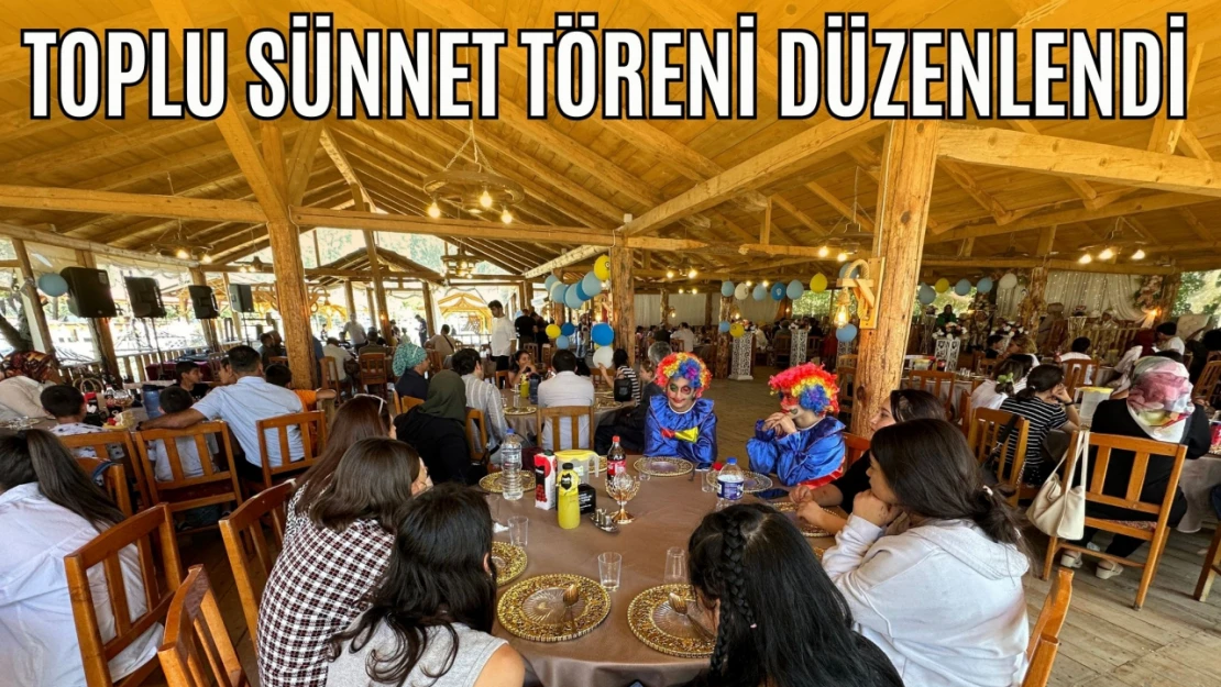 Sünnet Şöleni Düzenlendi