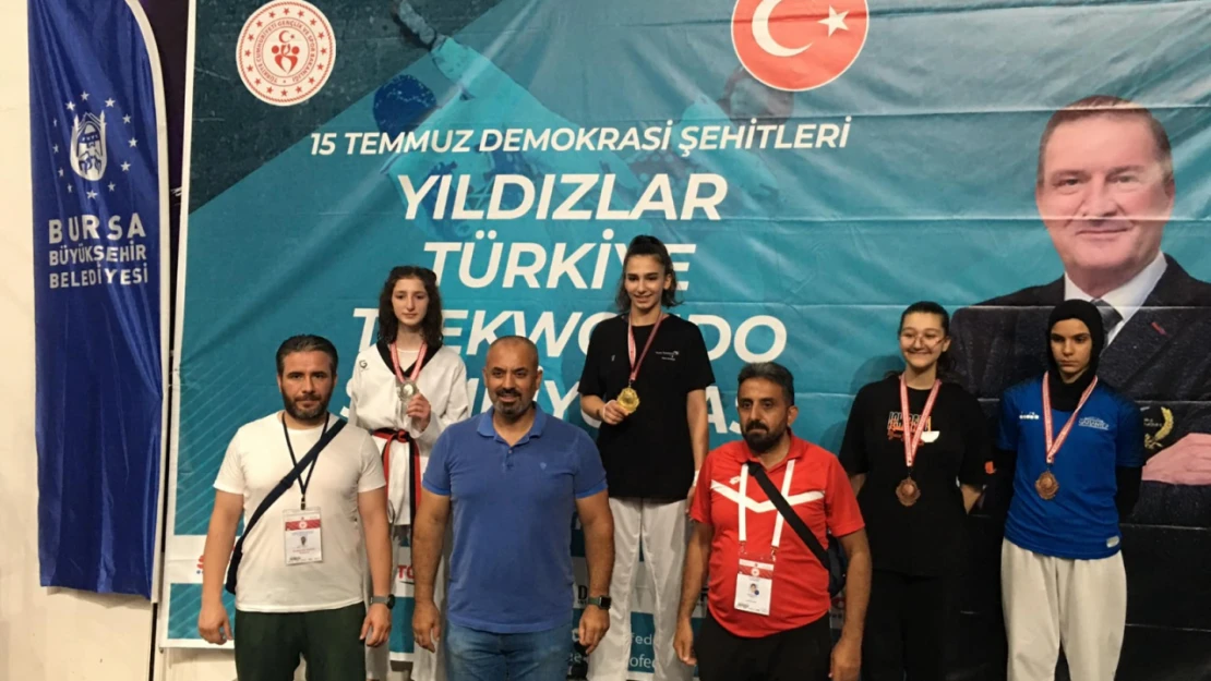 Taekwondo'dan, Türkiye ikinciliği