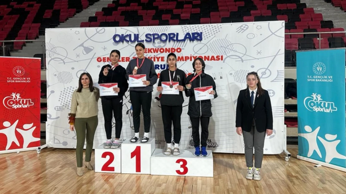 Taekwondo Türkiye 3'üncüsü Kastamonu'dan!