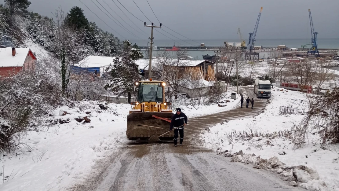 Tankerin İmdadına Belediye Yetişti