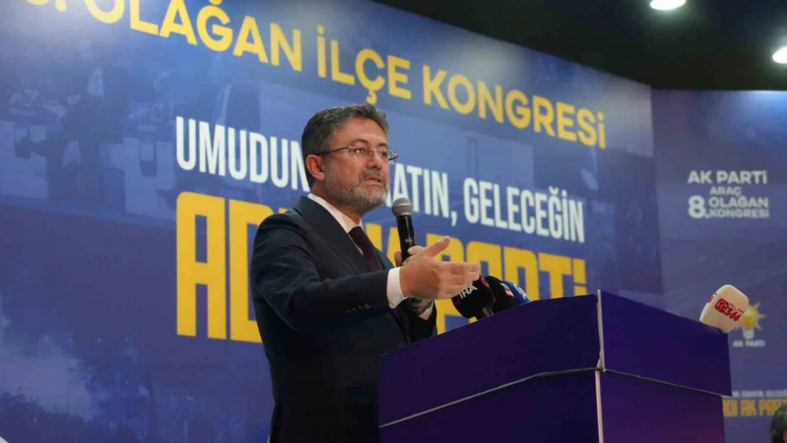 Tarım ve Orman Bakanı Yumaklı, AK Parti Araç İlçe Kongresi'nde