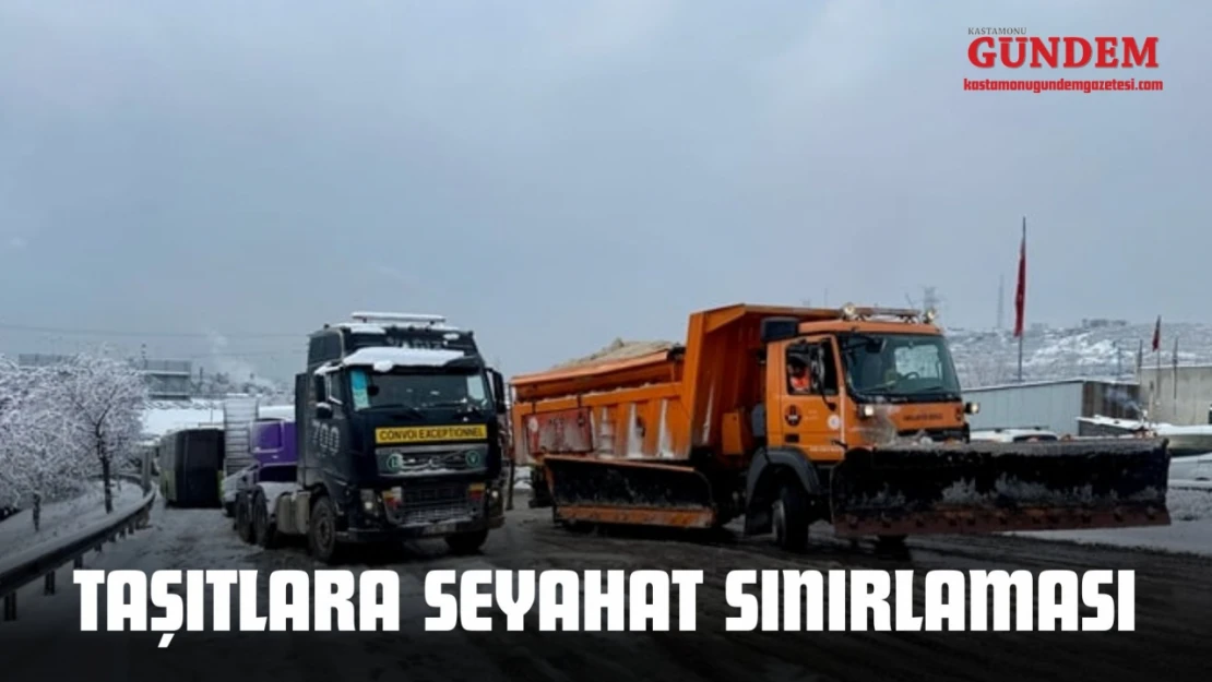 Taşıtlara Seyahat Sınırlaması